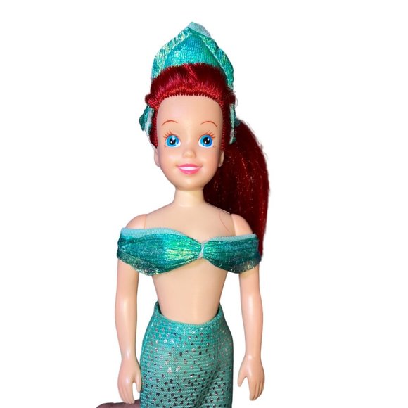 Disney Mermaid Doll with Sebastian Crab and Accessories - Picture 1 of 14